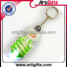 Cheap pvc led key ring with light